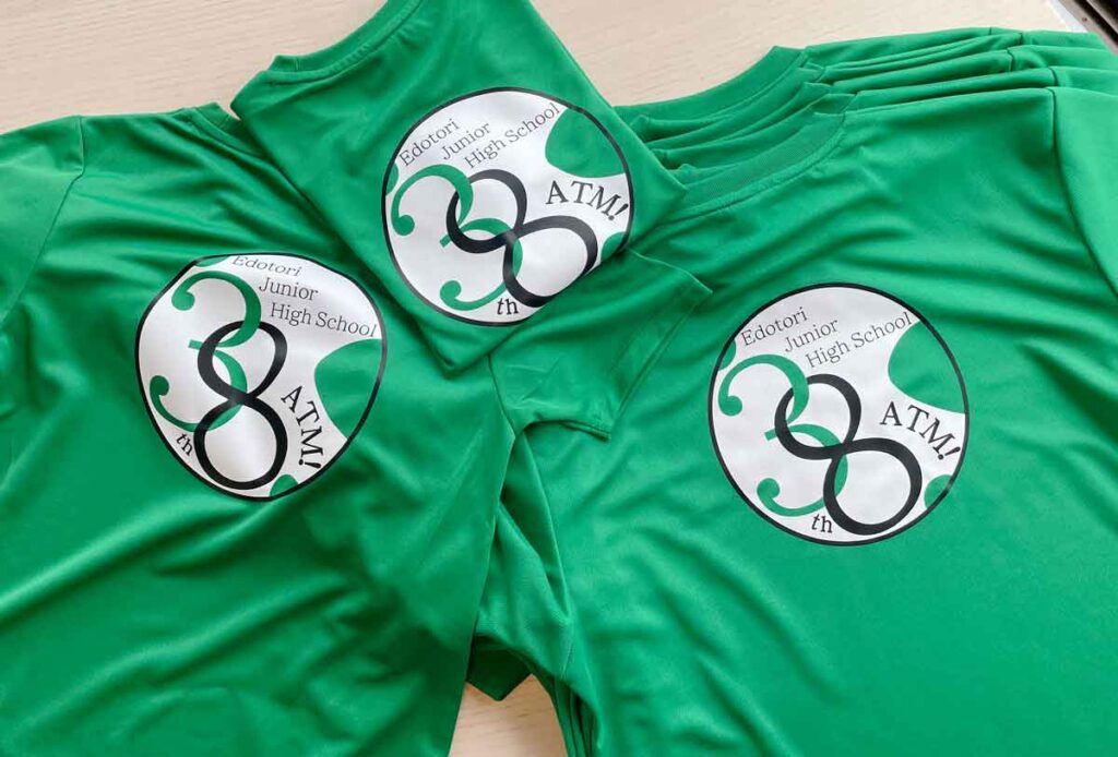 江戸川学園様の体育祭用Tシャツ