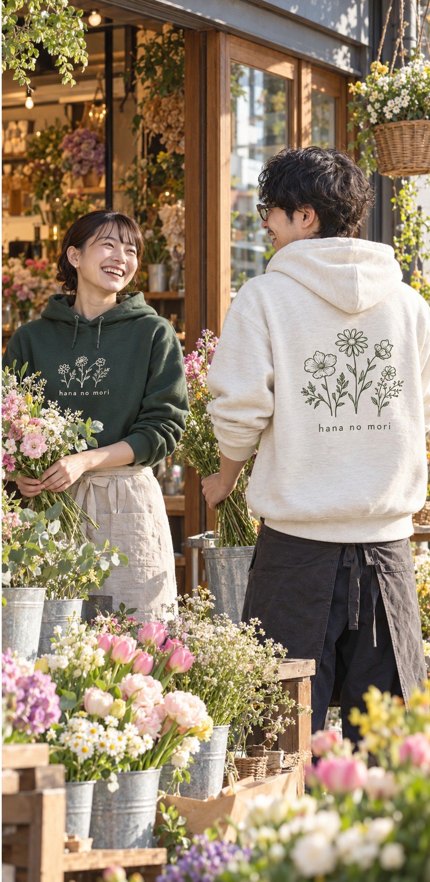 花屋のスタッフウェア